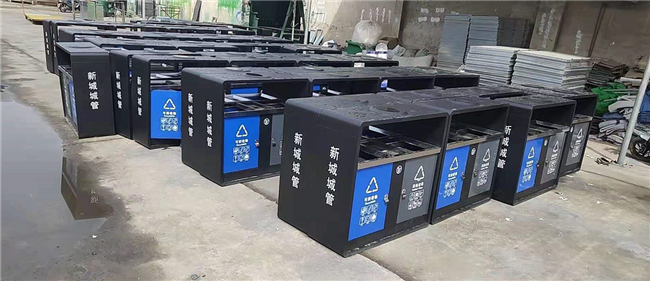 西安市新城区背街小巷改造垃圾箱及坐凳
