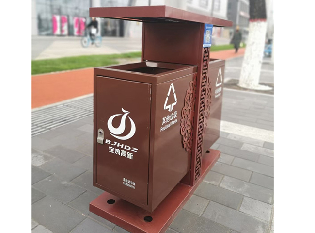 宝鸡高新区仿古果皮箱及铝合金花箱